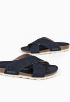 Sandales 2 Brides Milano Denim
