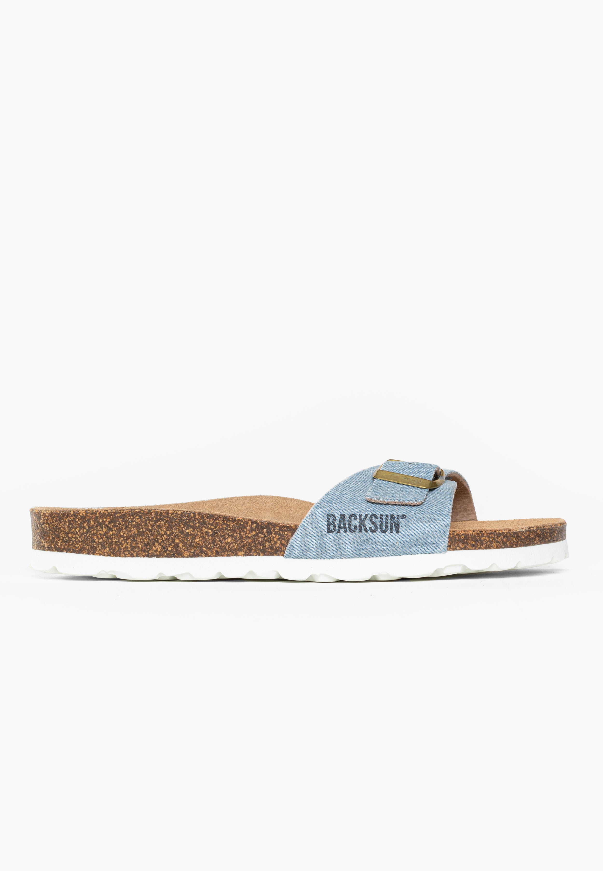Sandales Paris 1 Bride Denim bleu ciel