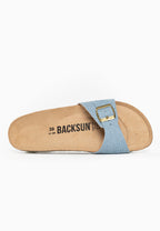 Sandales Paris 1 Bride Denim bleu ciel
