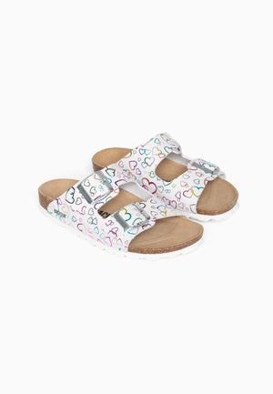 Bali 2 Straps White Sandals