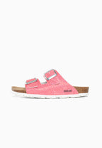 Bali Sandalen 2 Riemen Fuchsie