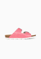 Bali Sandalen 2 Riemen Fuchsie
