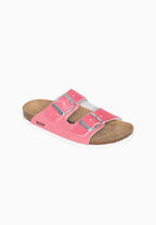 Bali Sandalen 2 Riemen Fuchsie