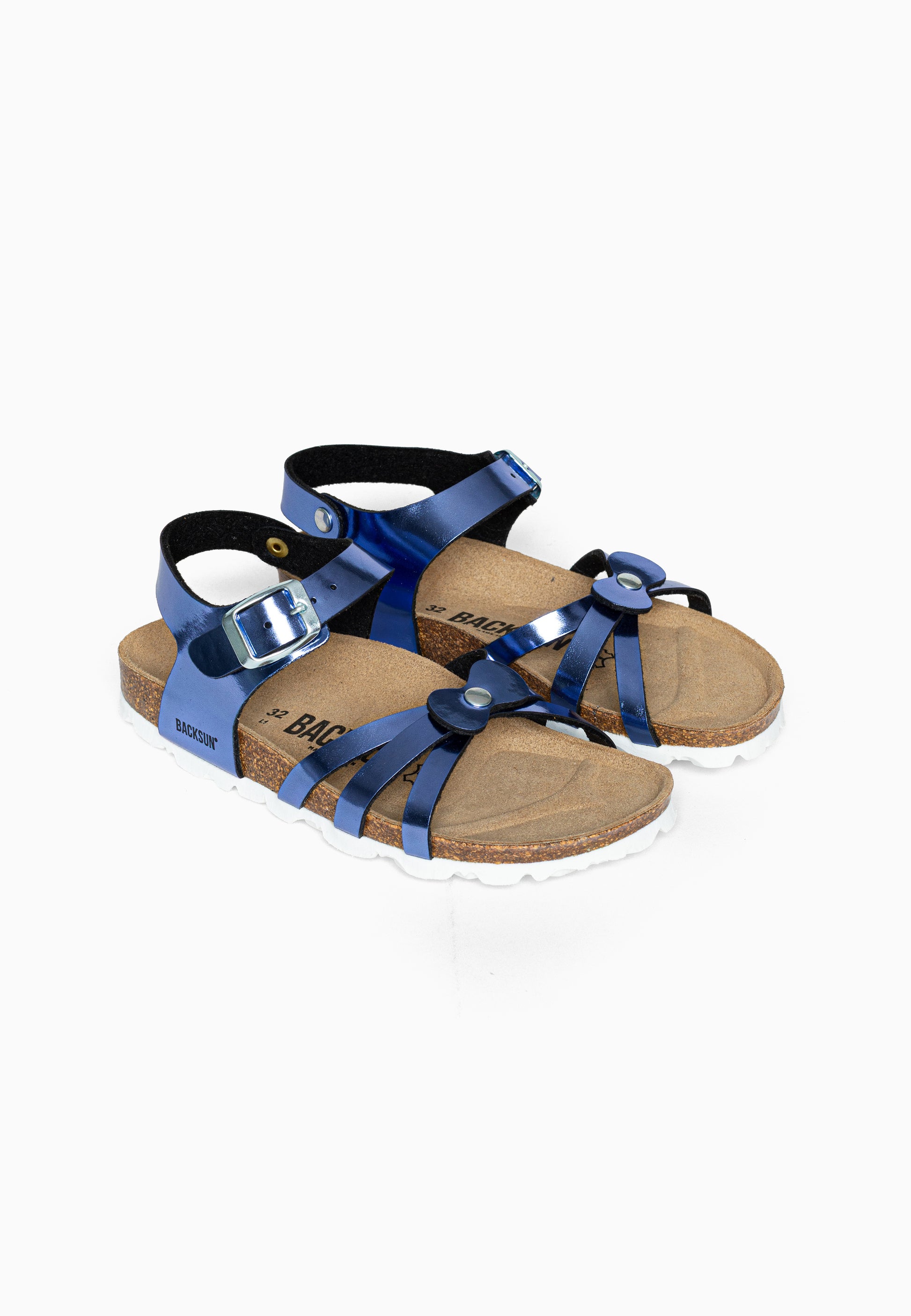 Sandales Multi-Brides Fly Bleu