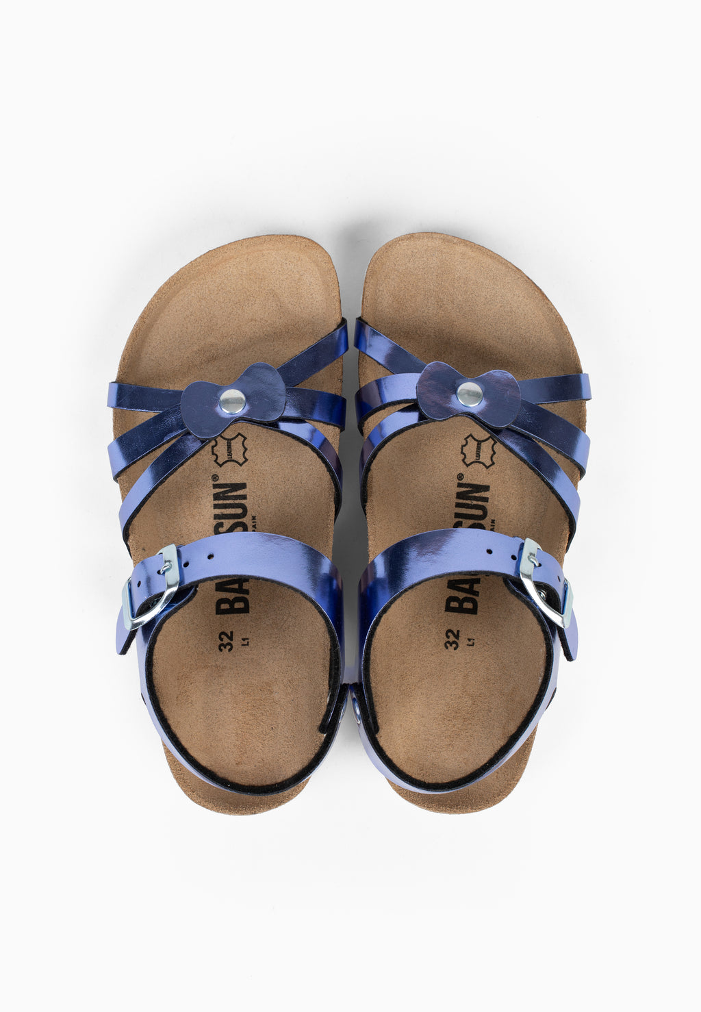 Sandales Multi-Brides Fly Bleu