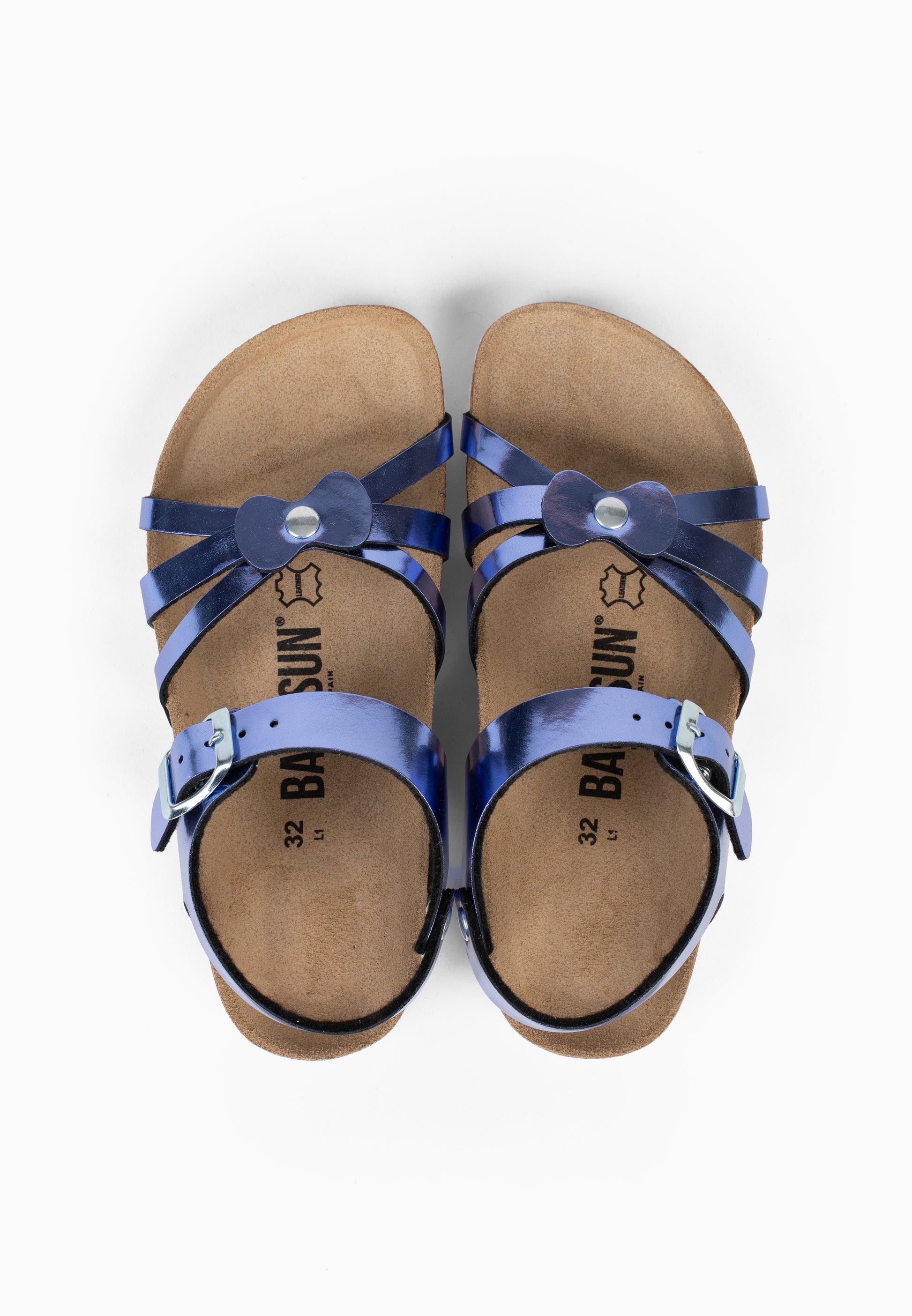 Sandales Multi-Brides Fly Bleu