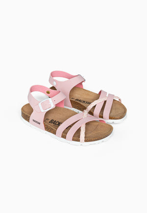 Sandales Multi-Brides Viala Rose