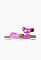 Sandales Multi-Brides Tana Rose Fluo