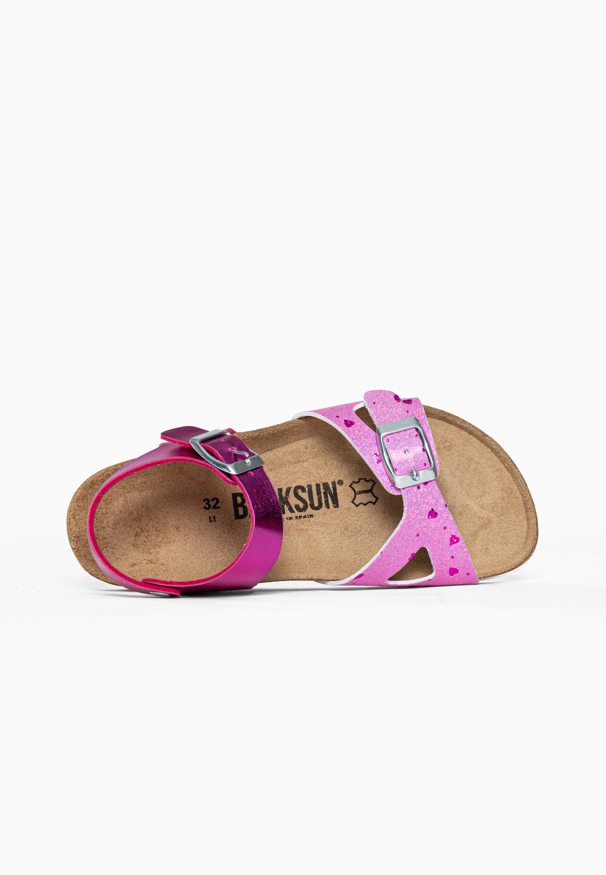 Sandales Multi-Brides Tana Rose Fluo