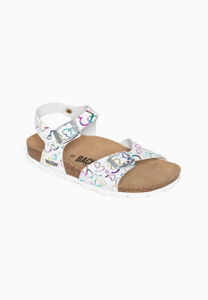 Tana Multi-Strap White Sandals