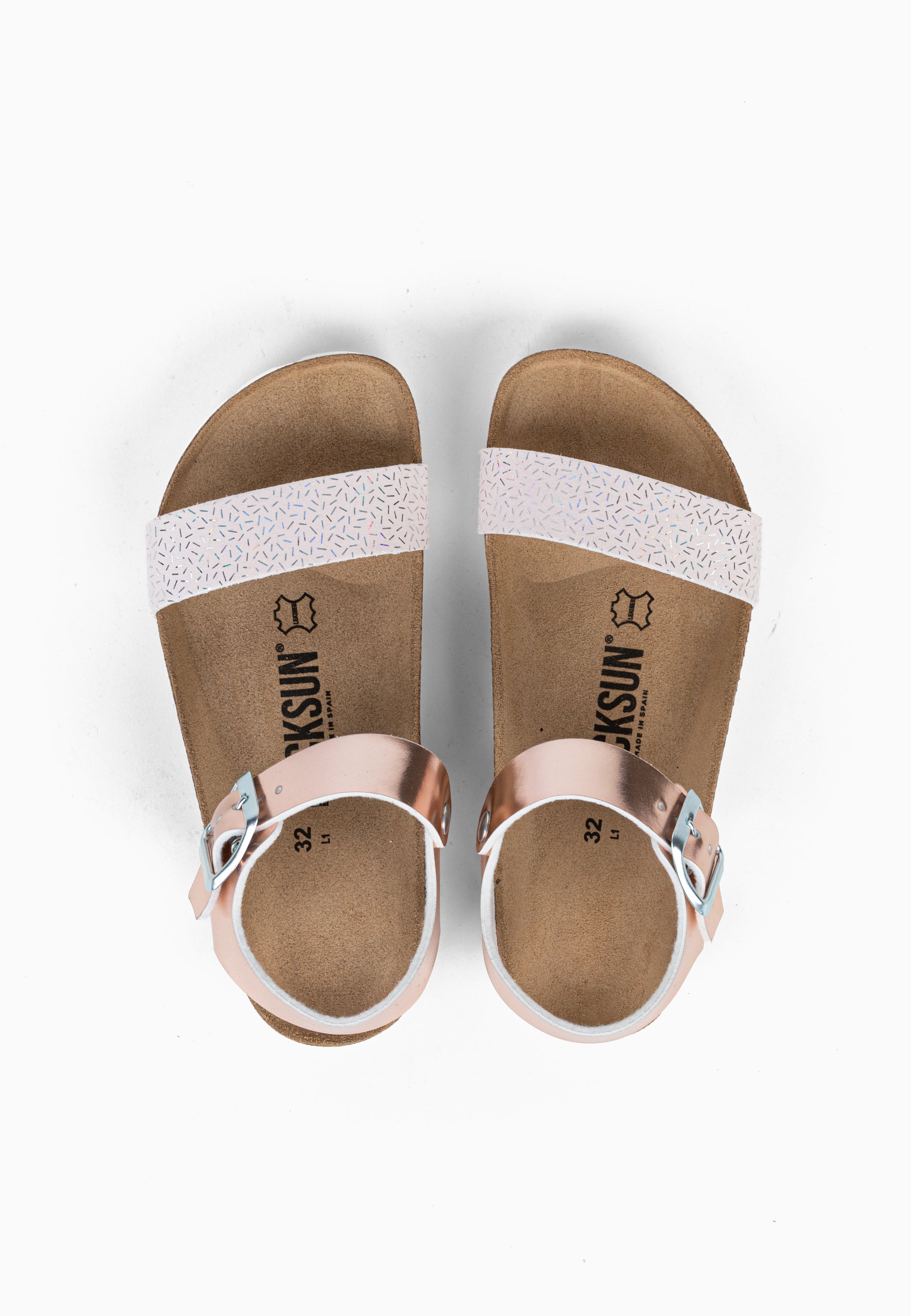 Sandales Multi-Brides Shangri Rose