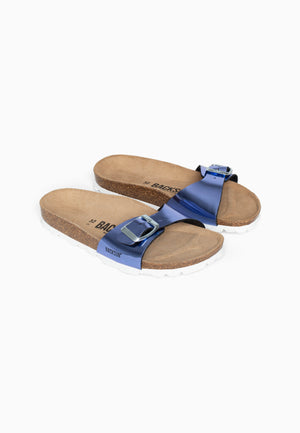 Paris 1 Strap Blue Sandals