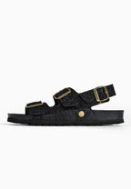 Sandales Multi-Brides Milan Noir