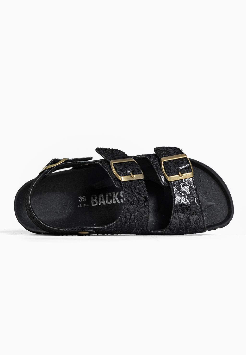 Sandales Multi-Brides Milan Noir