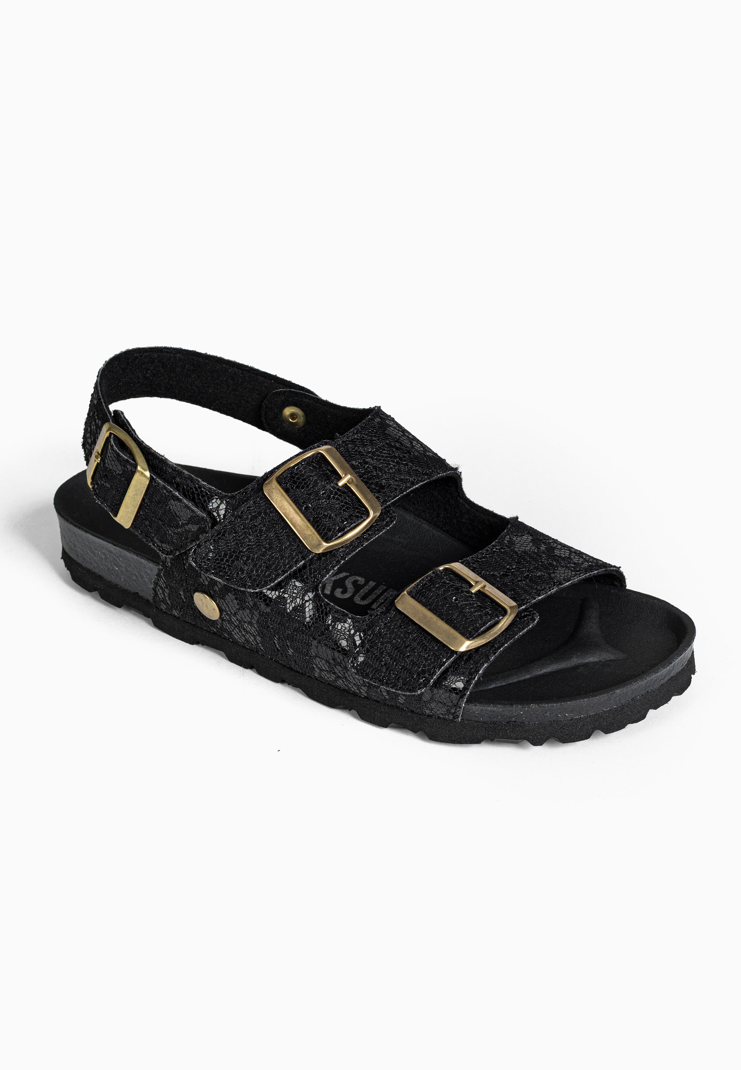 Sandales Multi-Brides Milan Noir