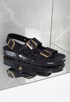 Sandales Multi-Brides Milan Noir
