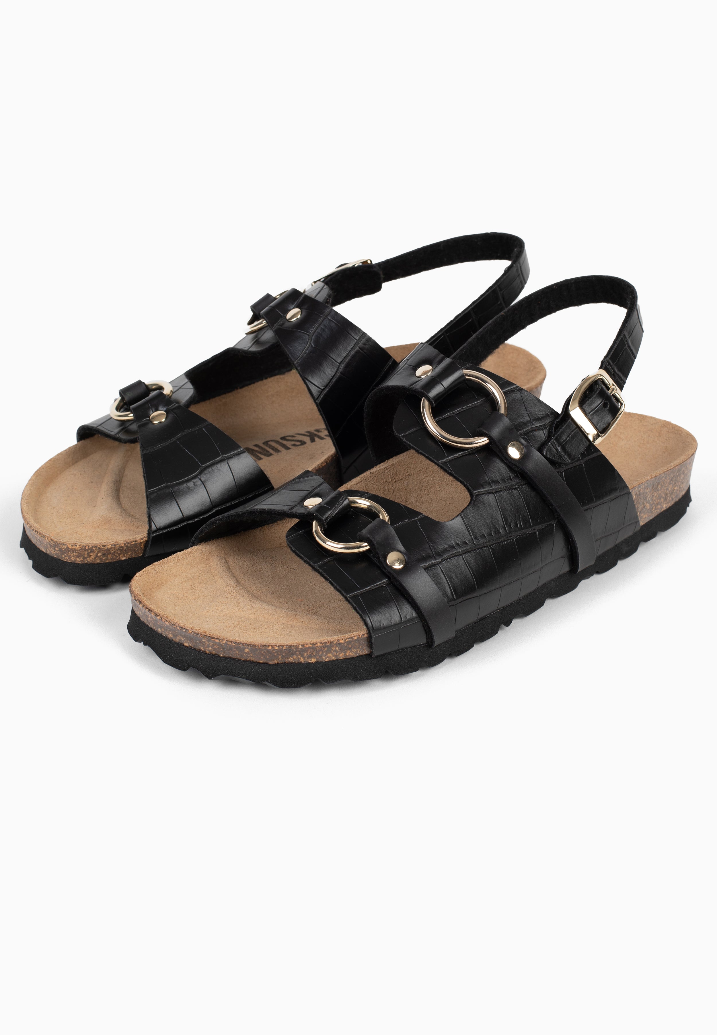 Sandales Codial 2 Brides Noir