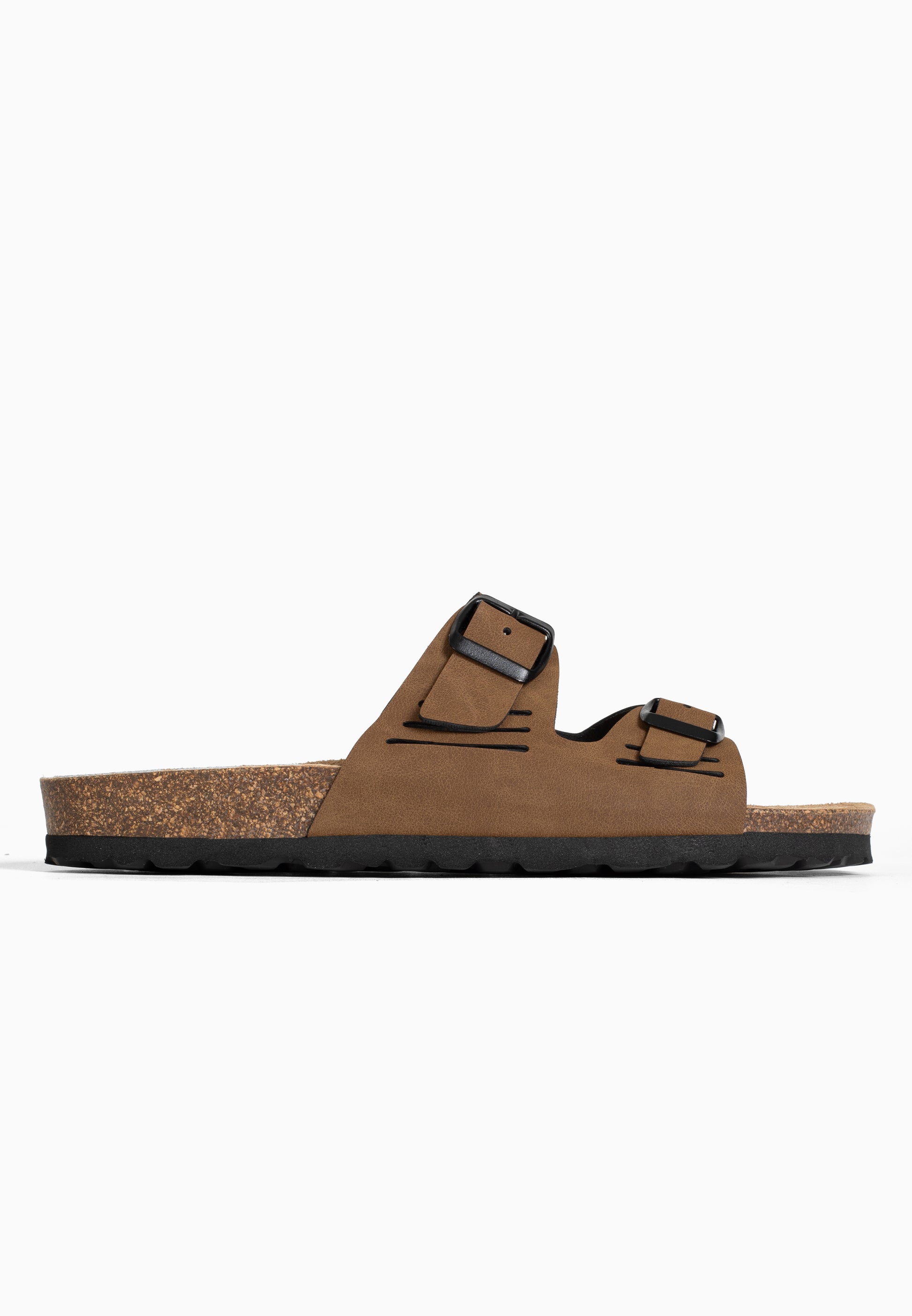 Sandales Mital 2 Brides Marron