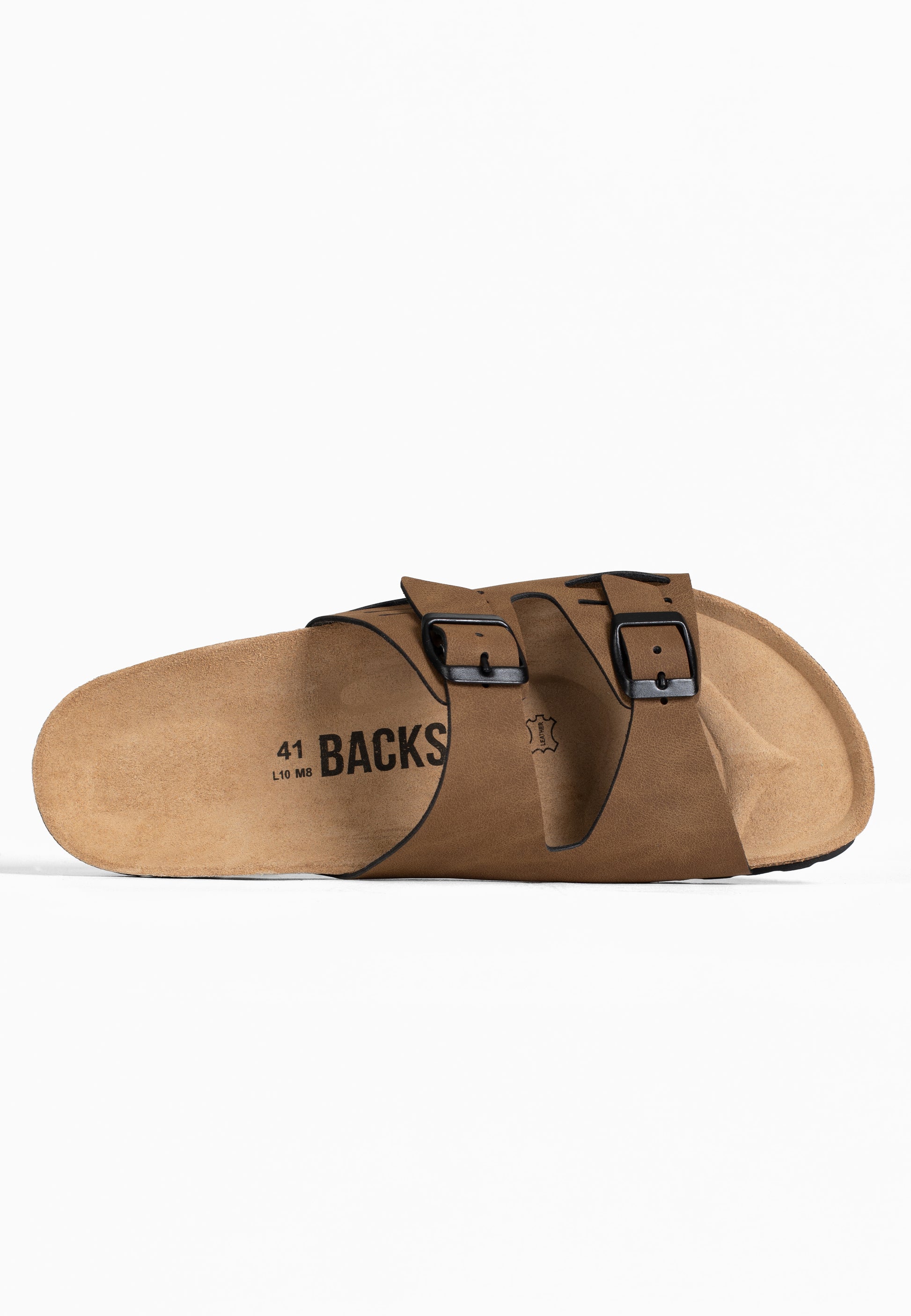 Sandales Mital 2 Brides Marron