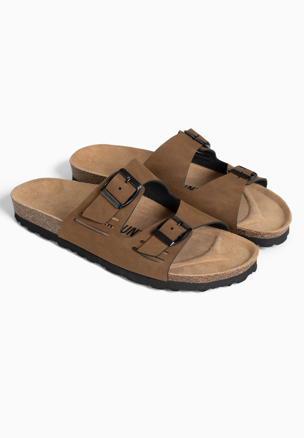 Sandales Mital 2 Brides Marron