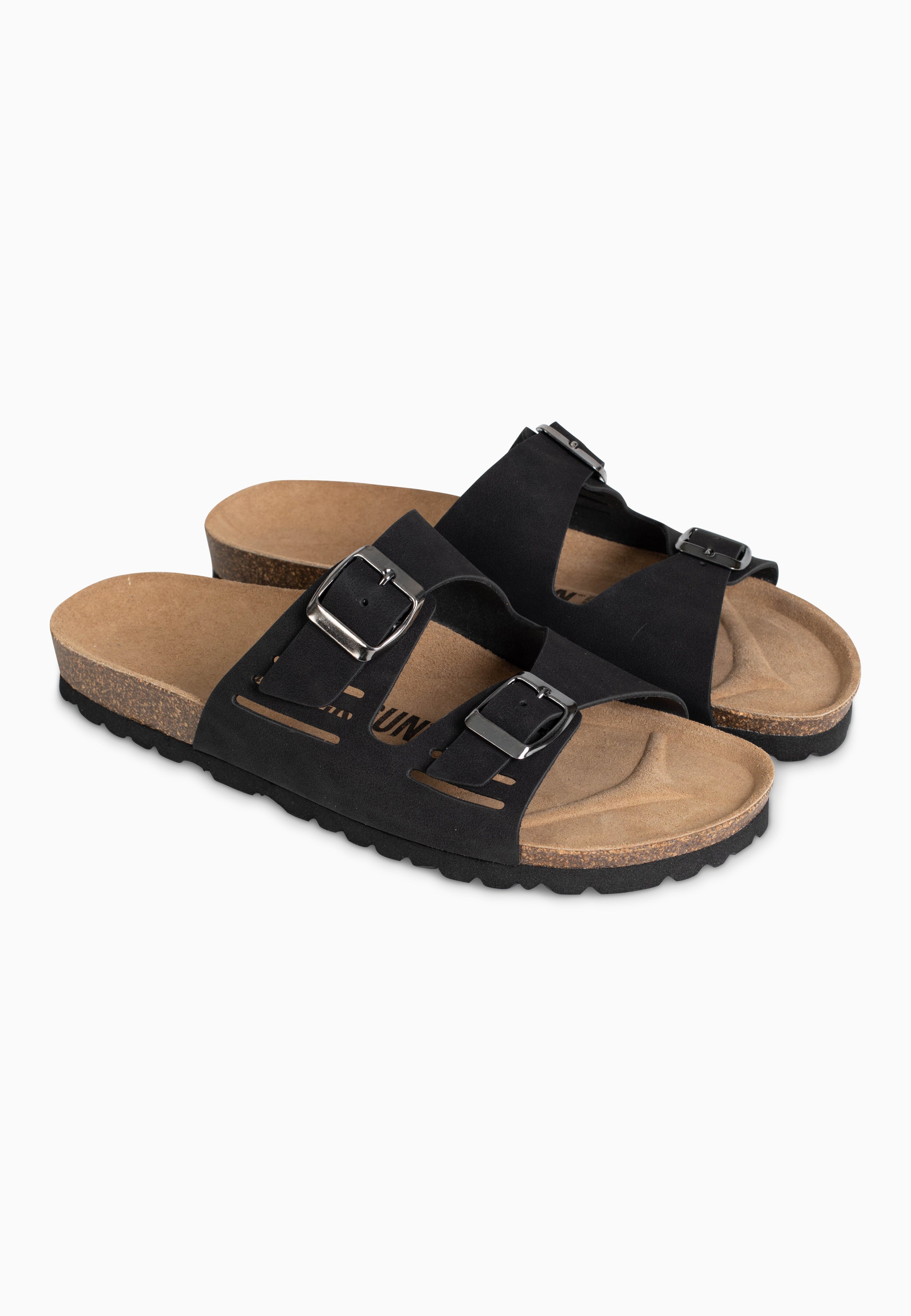 Sandales Mital 2 Brides Noir
