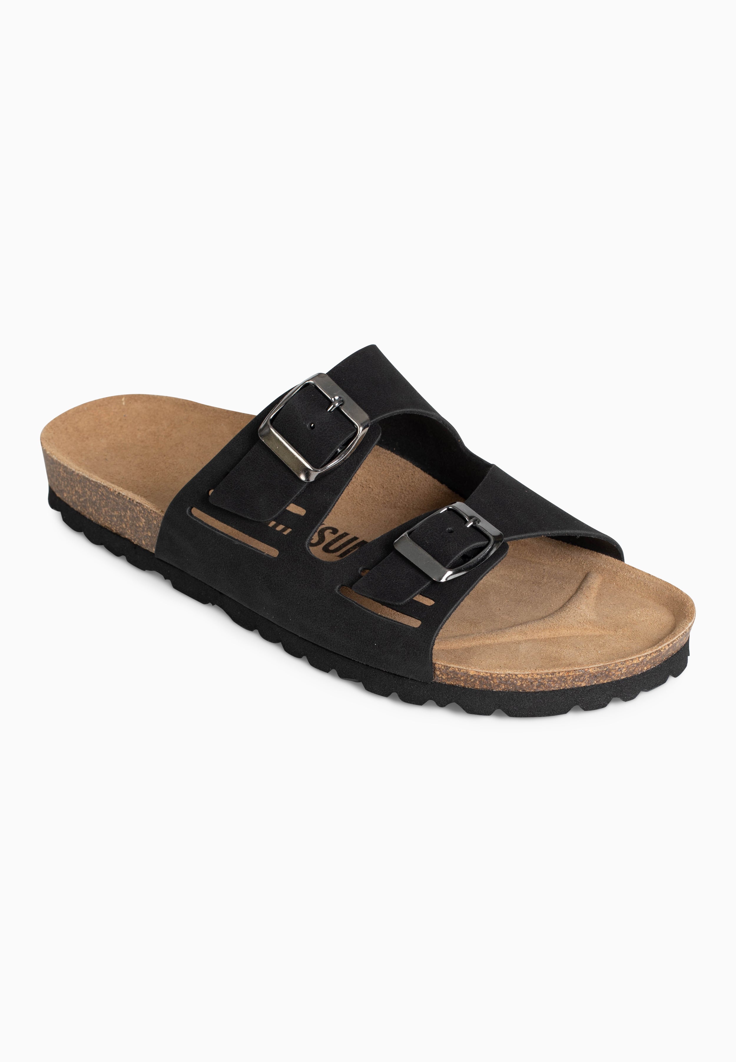 Sandales Mital 2 Brides Noir