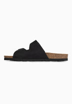 Schwarze Sandalen „Mital“ mit 2 Riemen