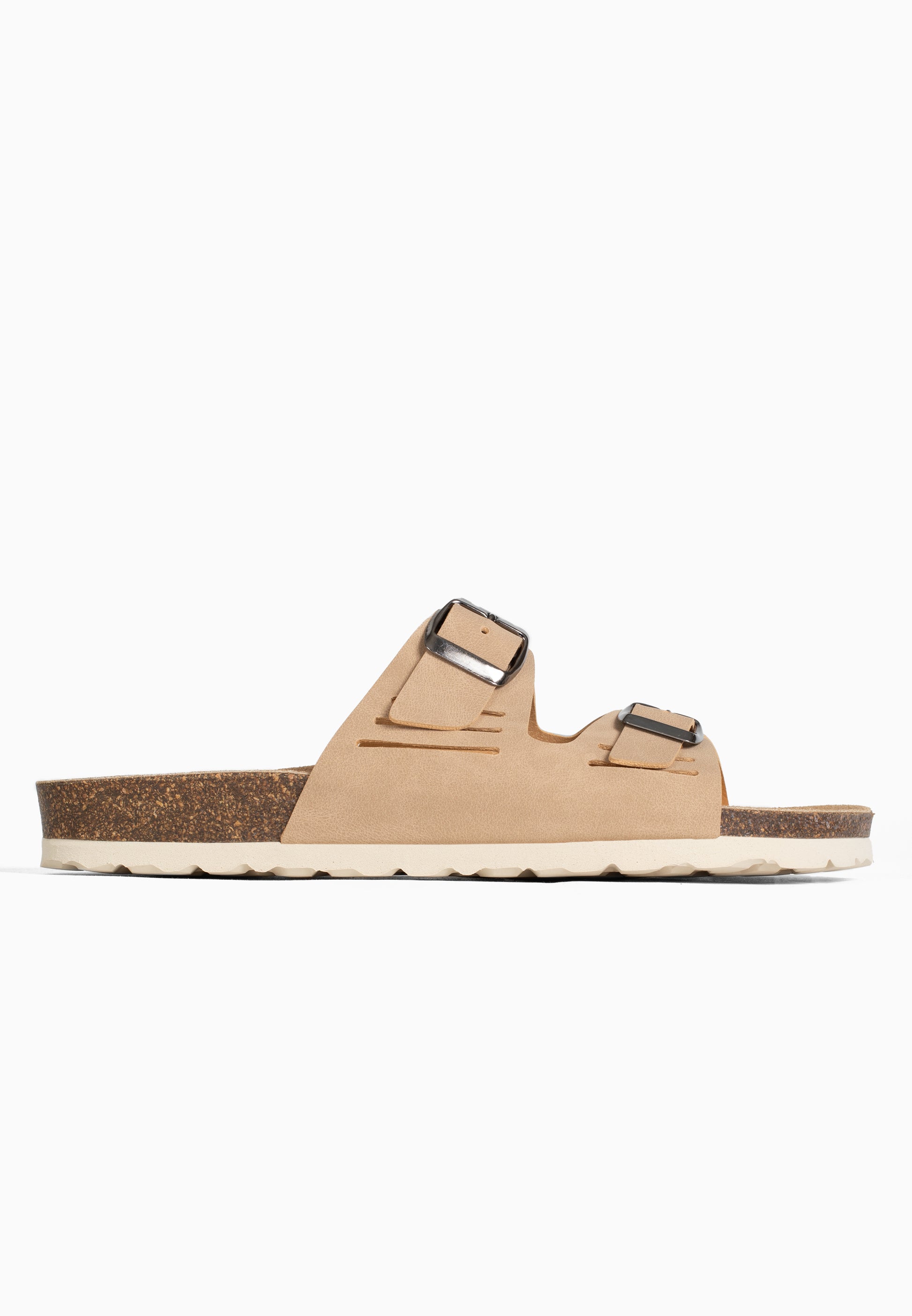 Sandales Mital 2 Brides Beige