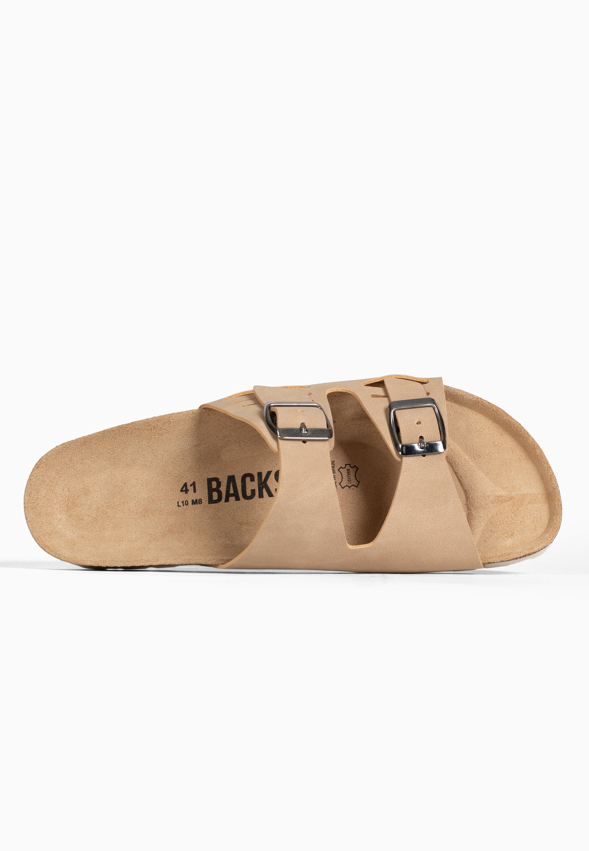 Sandales Mital 2 Brides Beige