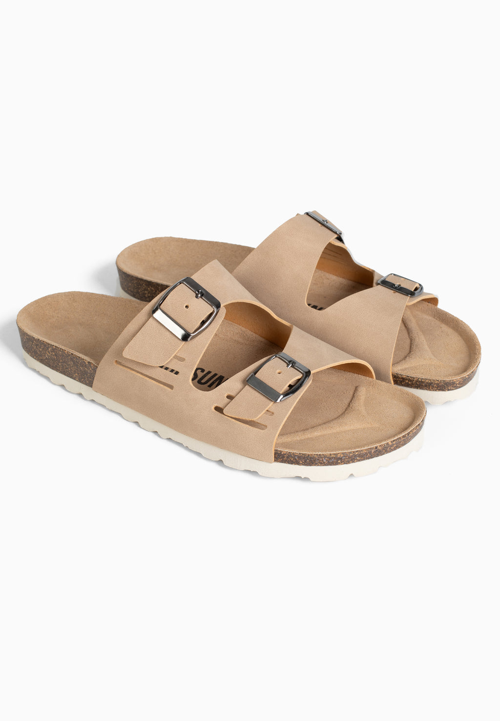 Sandales Mital 2 Brides Beige