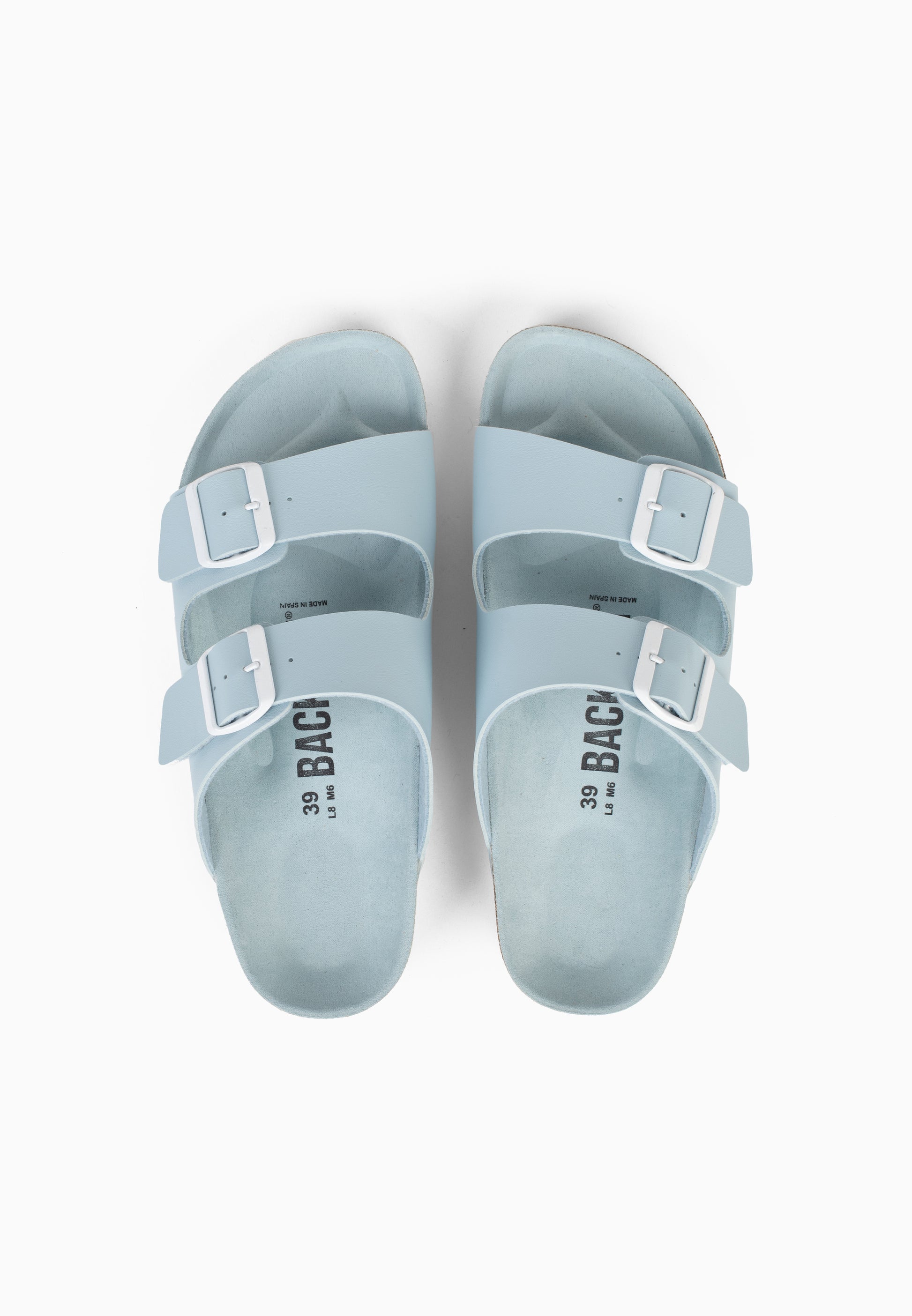 Bali Sandals 2 Straps Sky Blue