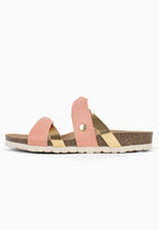 Sandales Balina 2 Brides Rose et or