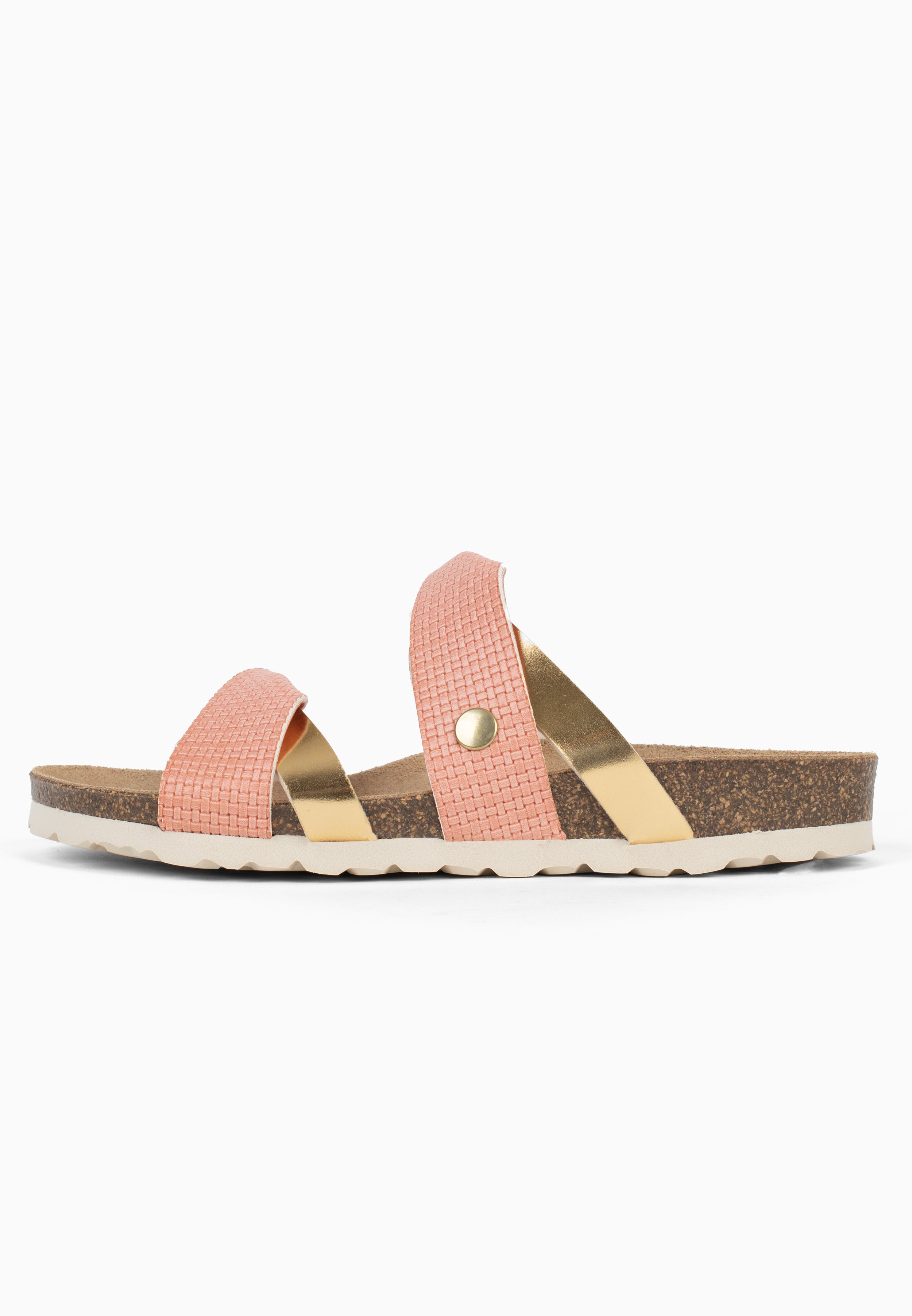 Sandales Balina 2 Brides Rose et or