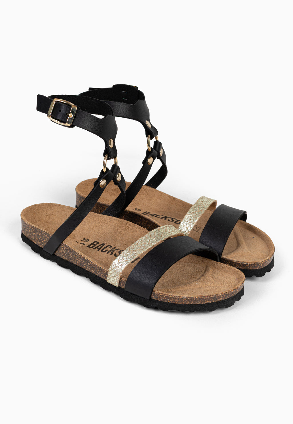 Sandales Multi-Brides Cotina Noir