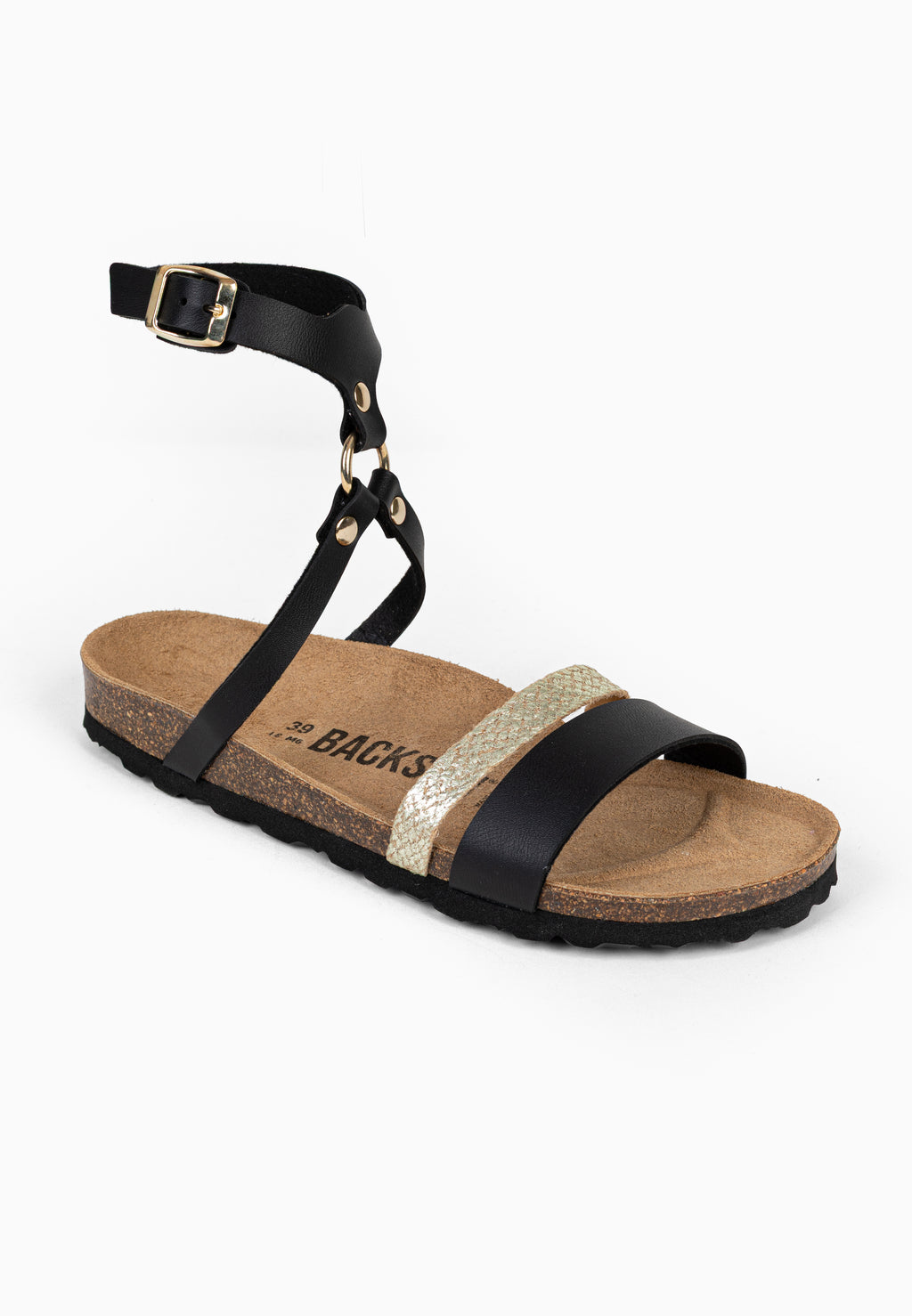 Sandales Multi-Brides Cotina Noir