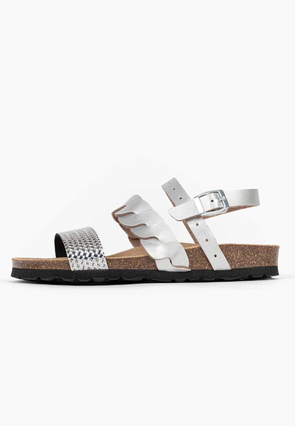 Sandales Multi-Brides Civite Argent