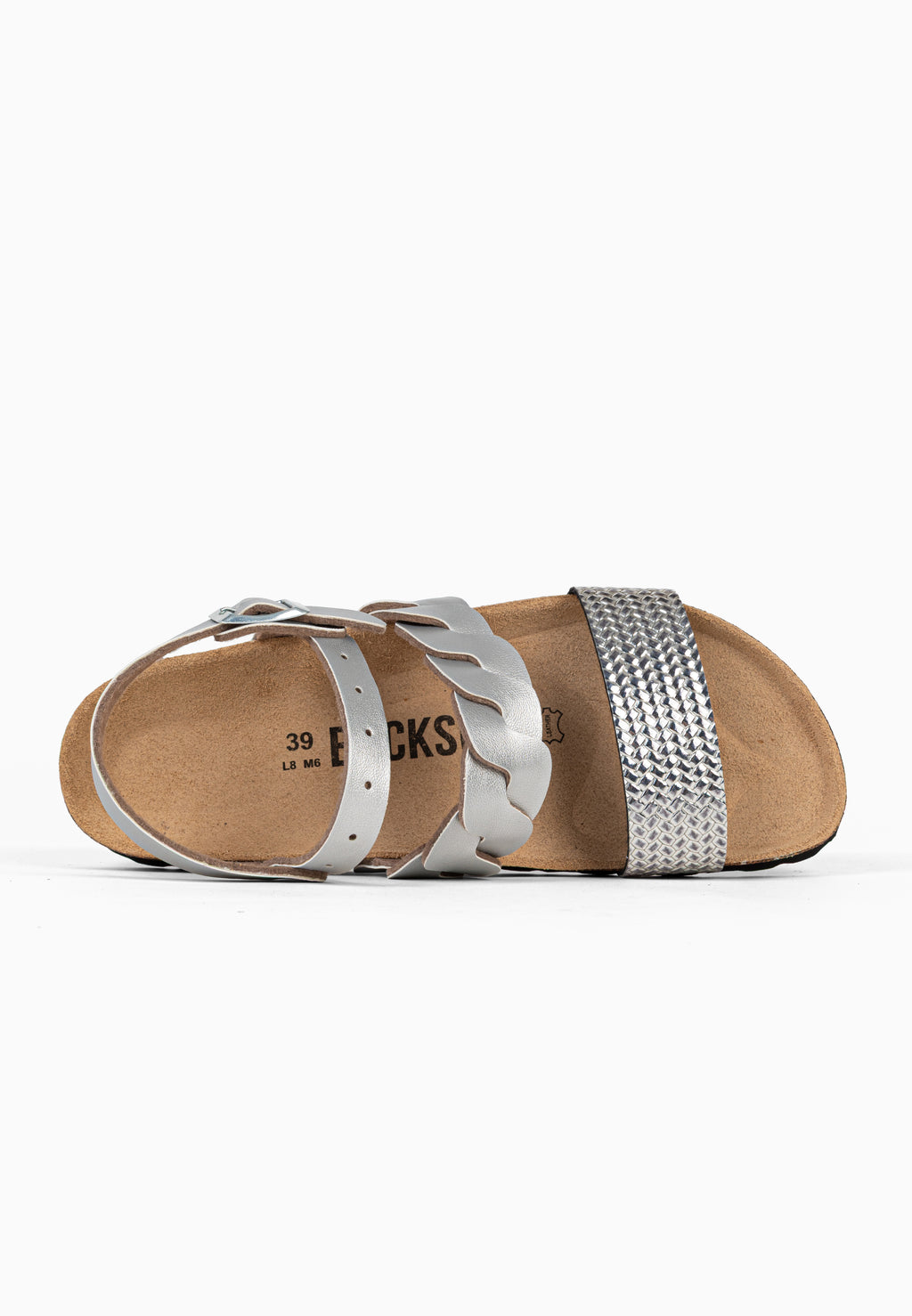 Sandales Multi-Brides Civite Argent