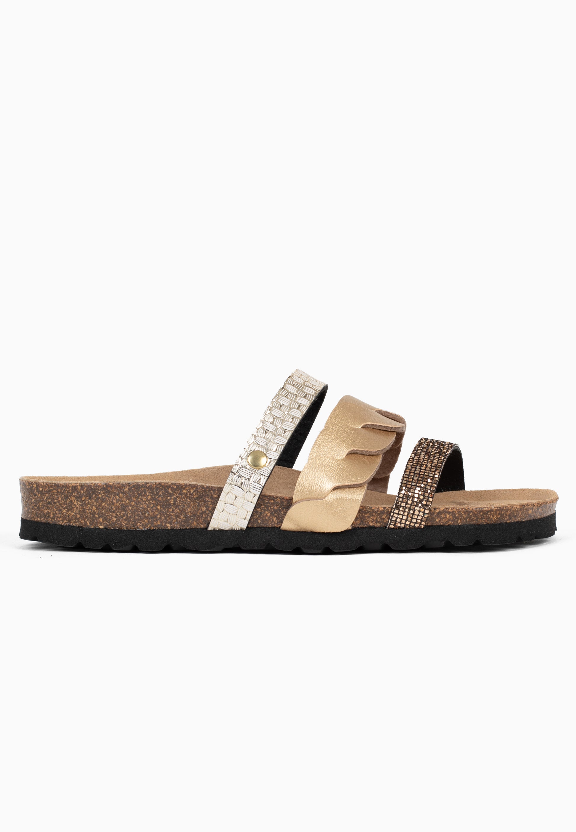 Sandales Luciole Multi-Brides Or