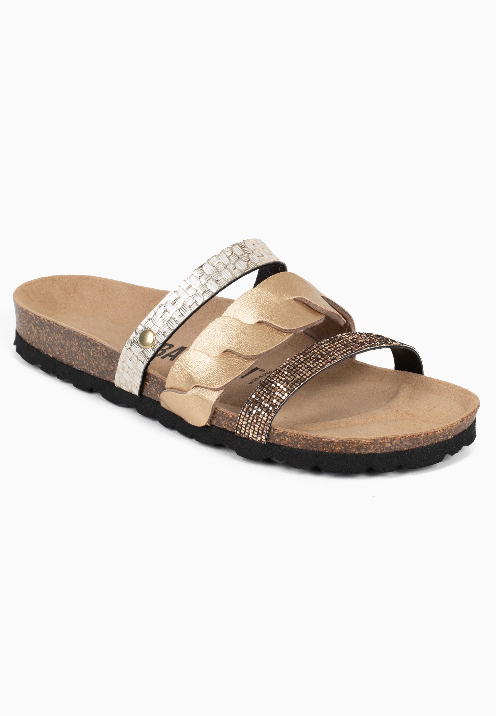 Sandales Luciole Multi-Brides Or