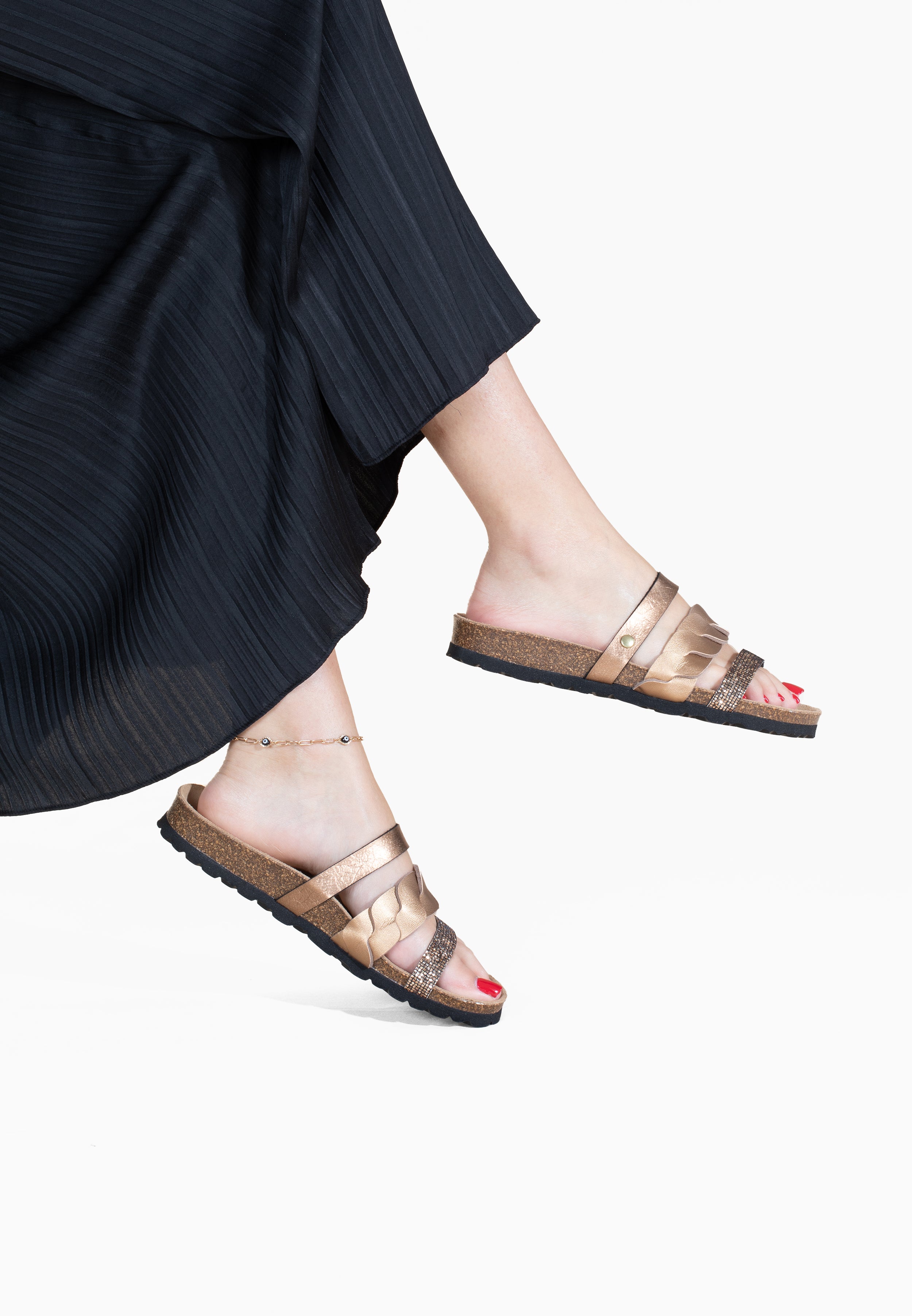 Sandales Luciole Multi-Brides Bronze