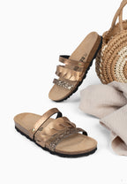 Sandales Luciole Multi-Brides Bronze