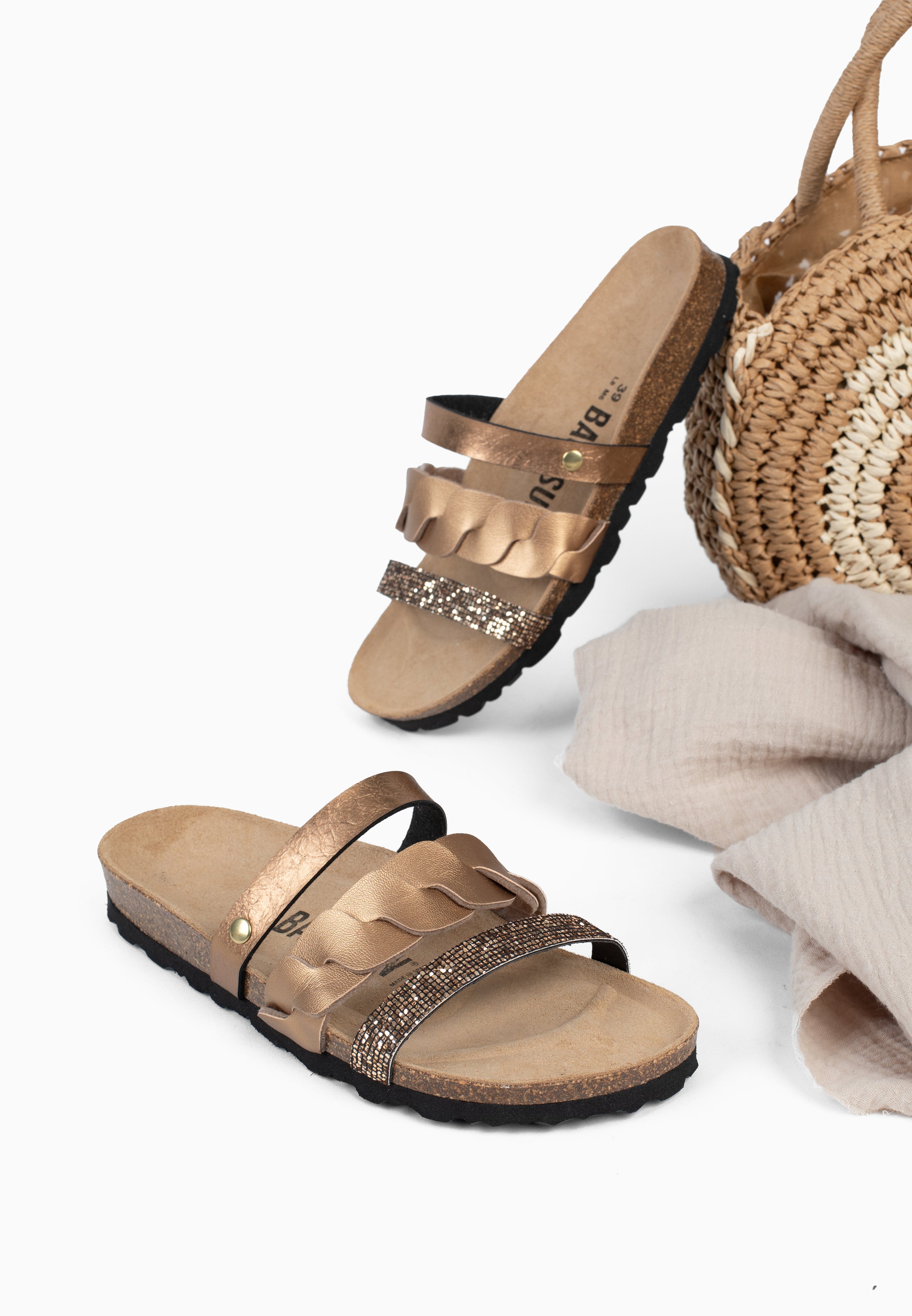 Sandales Luciole Multi-Brides Bronze