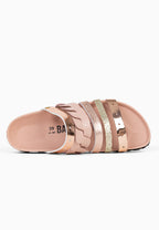 Sandales Multi-Brides Lucide Rose