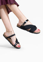 Sandales Faripa Multi-Brides Noir