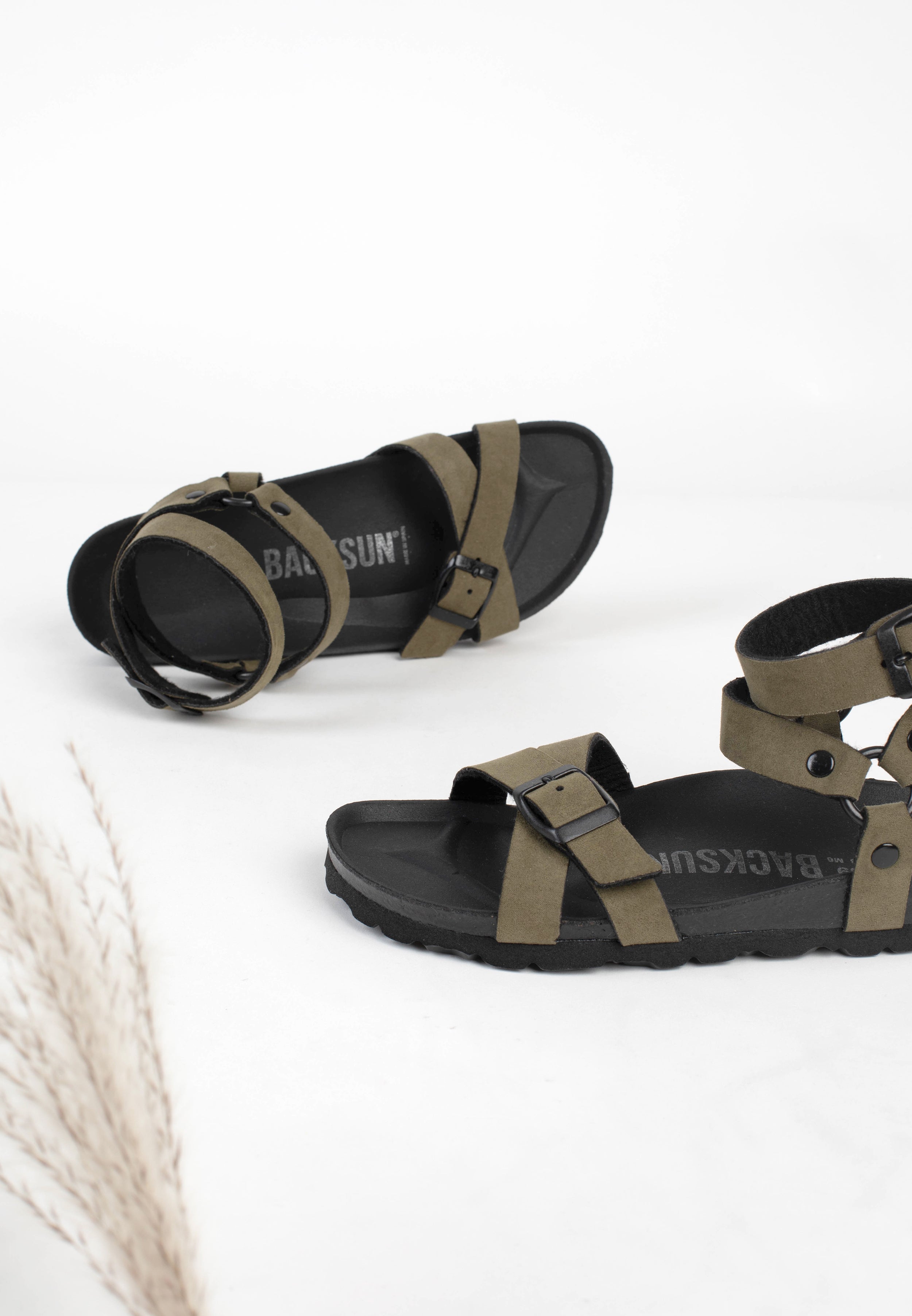 Sandales Multi-Brides Plutonia Kaki