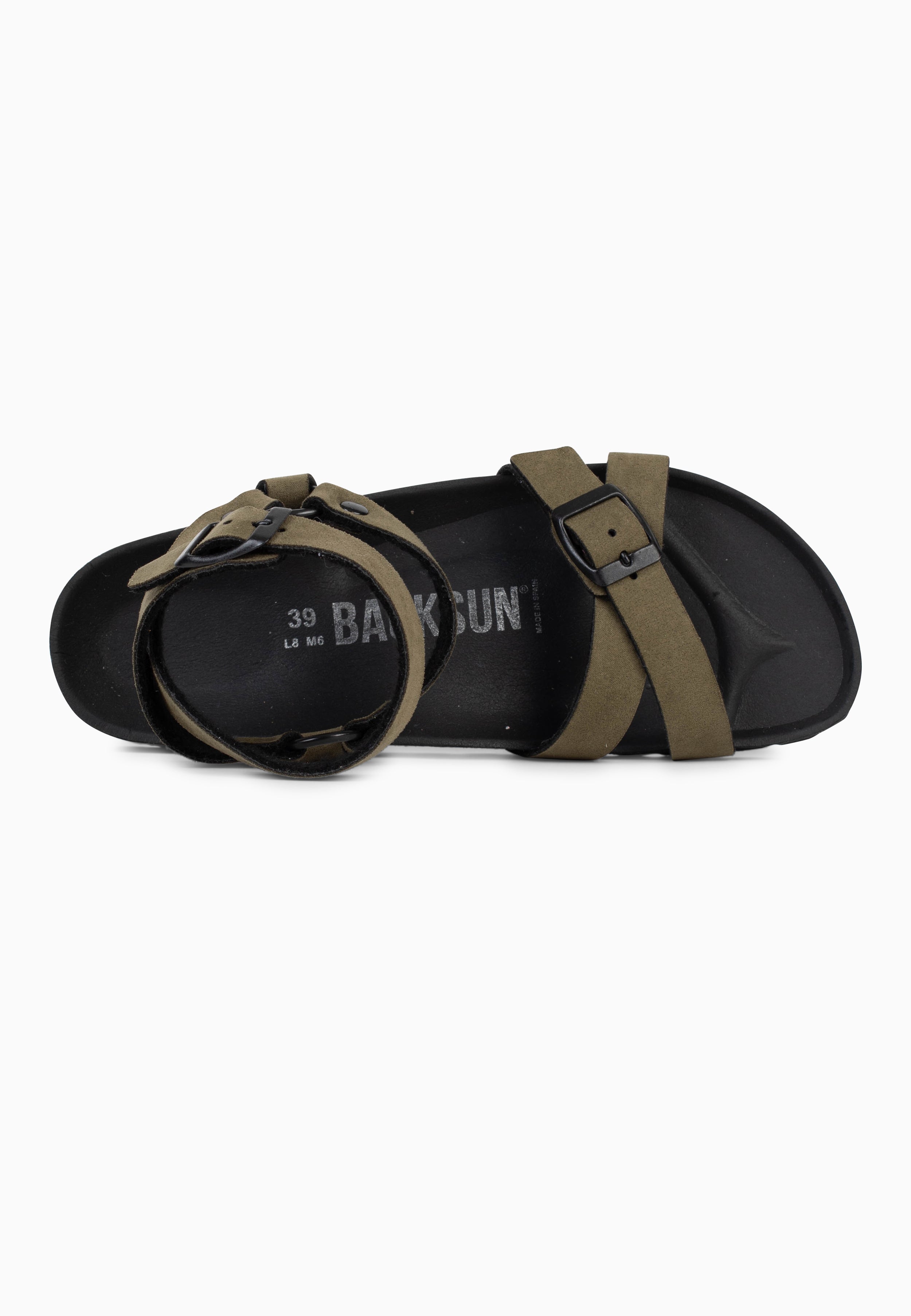 Sandales Multi-Brides Plutonia Kaki