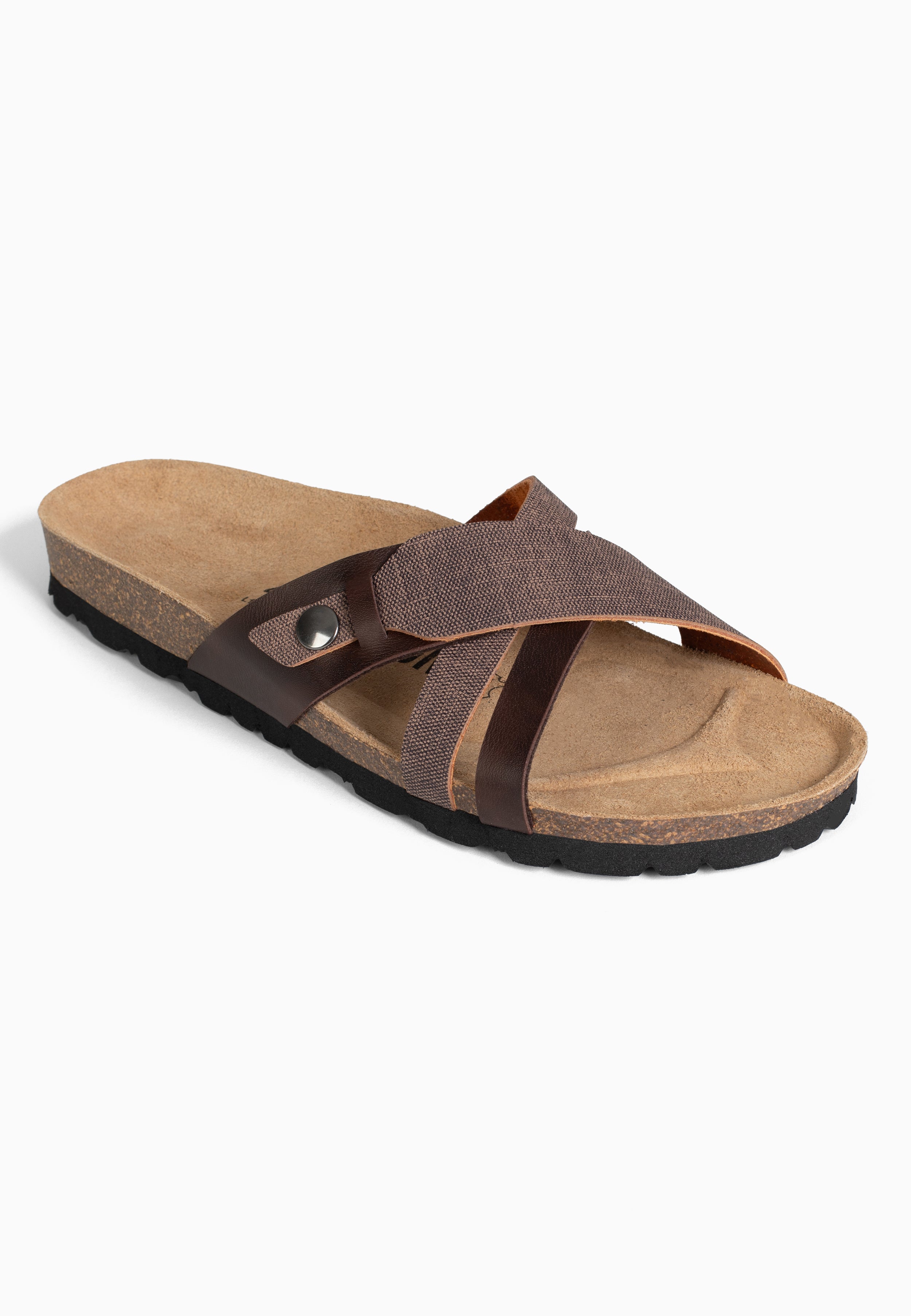 Sandales Franck 2 Brides Marron