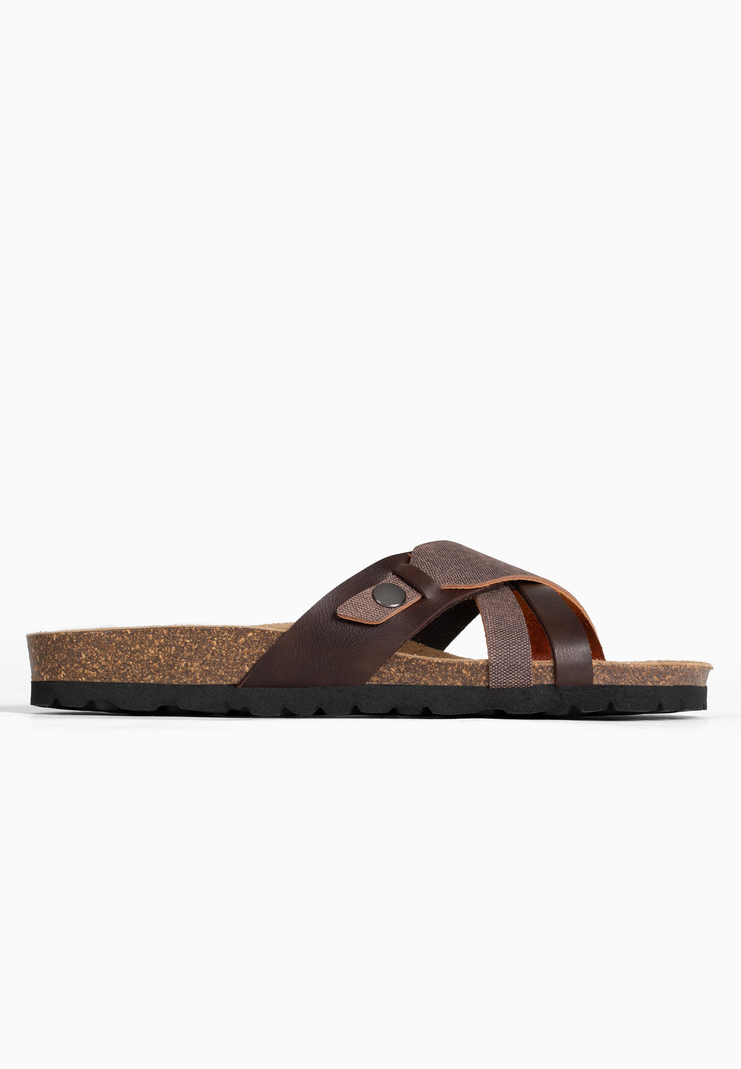 Sandales Franck 2 Brides Marron