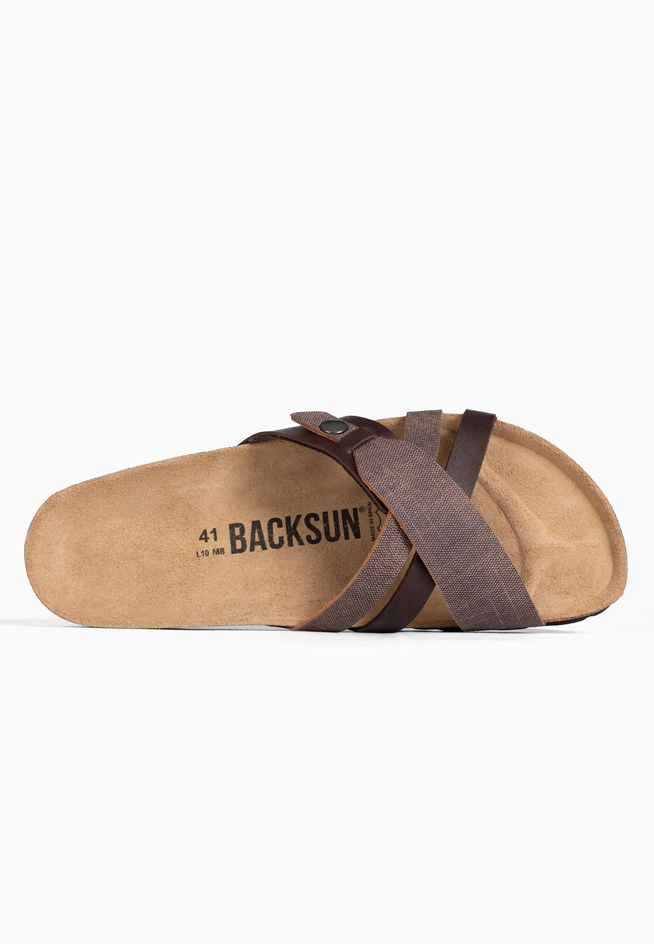 Sandales Franck 2 Brides Marron