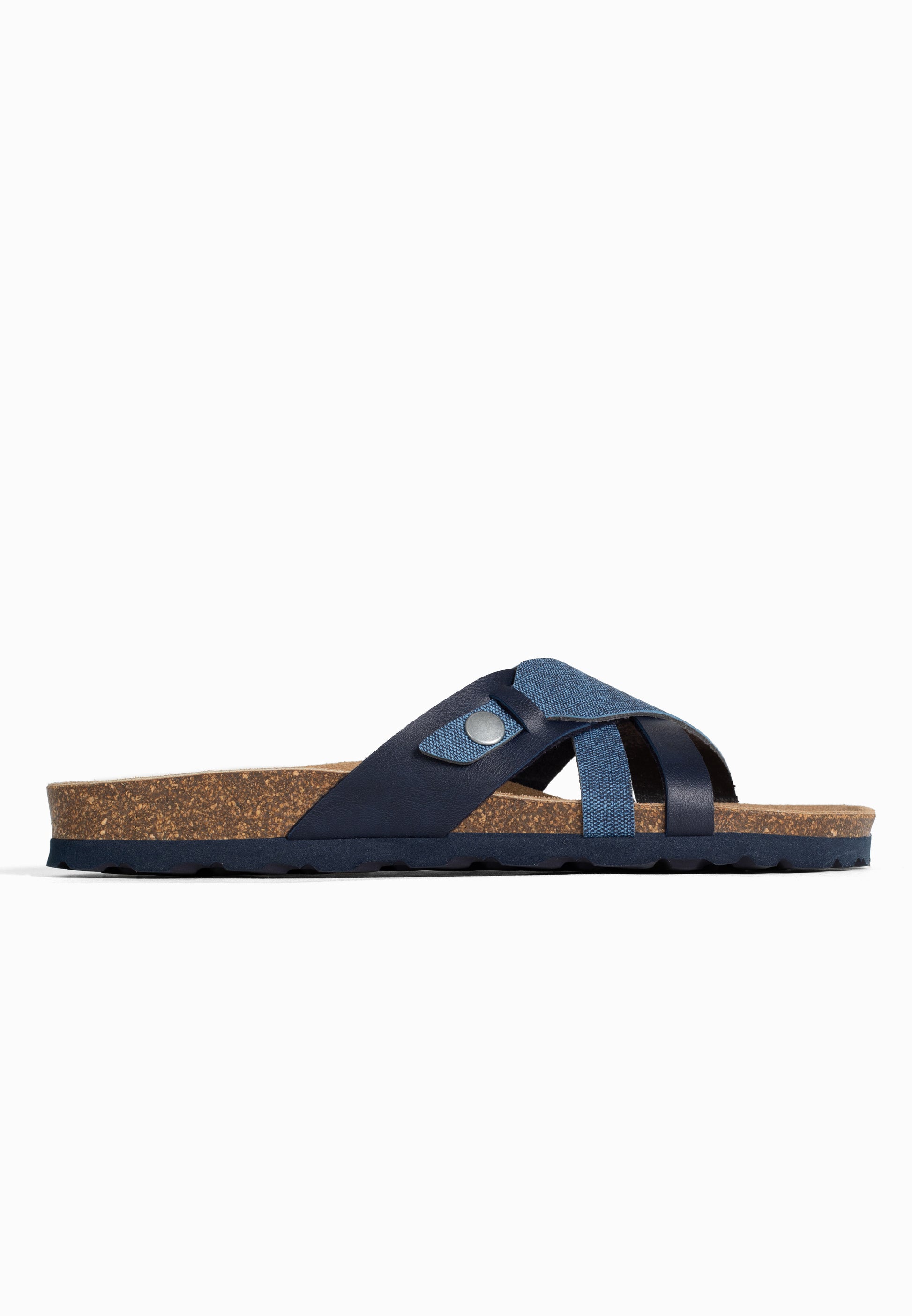 Sandales Franck 2 Brides Bleu marine